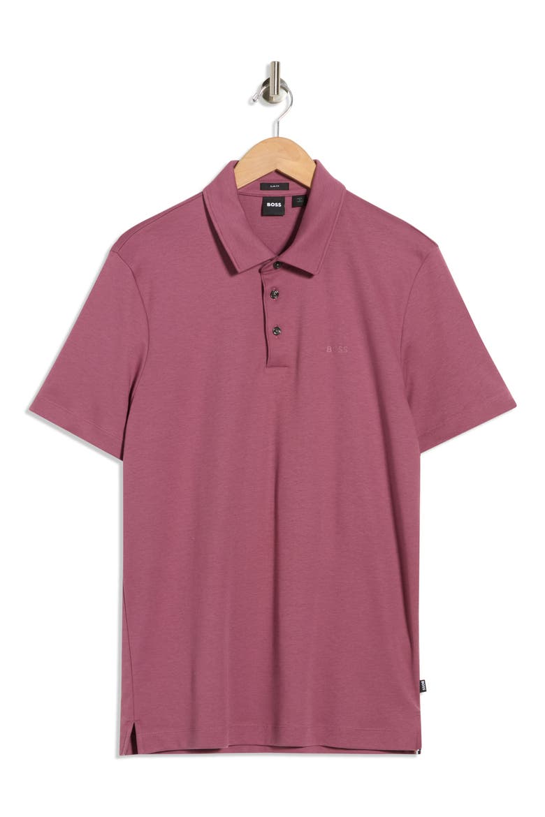 Palosh Short Sleeve Polo, Alternate, color, PURPLE