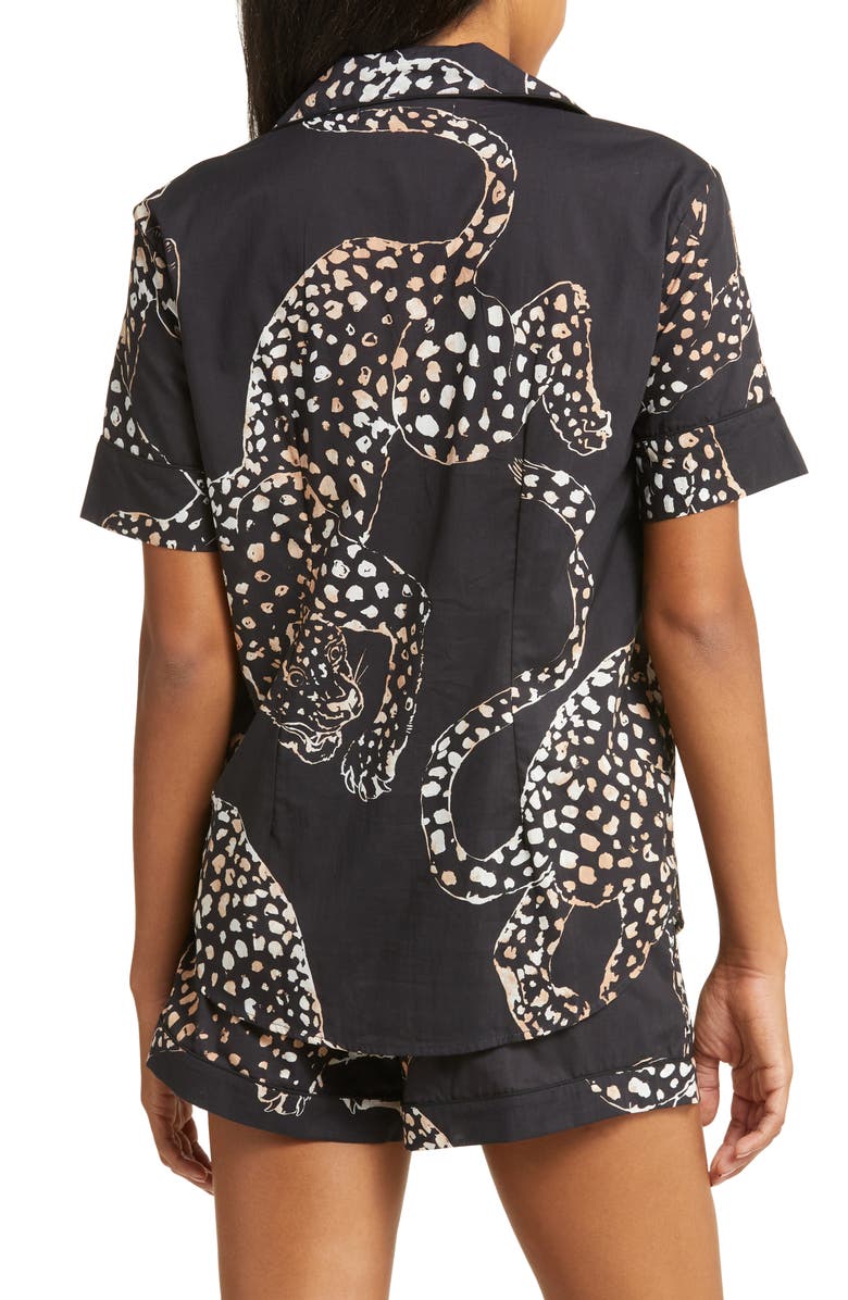 Print Cotton Short Pajamas
