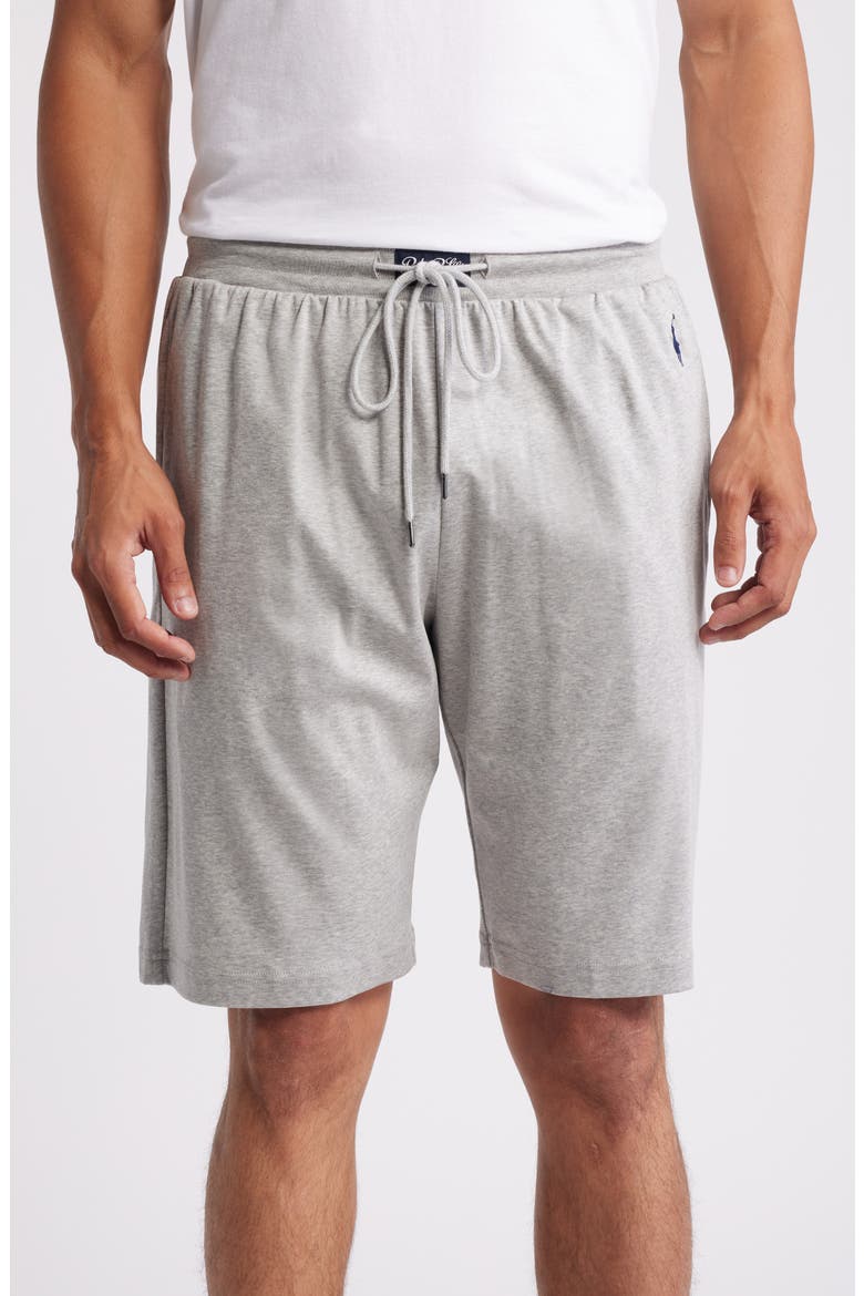 Mercerized Cotton Pajama Shorts, Main, color, ANDOVHETHCRUSNAVYPP
