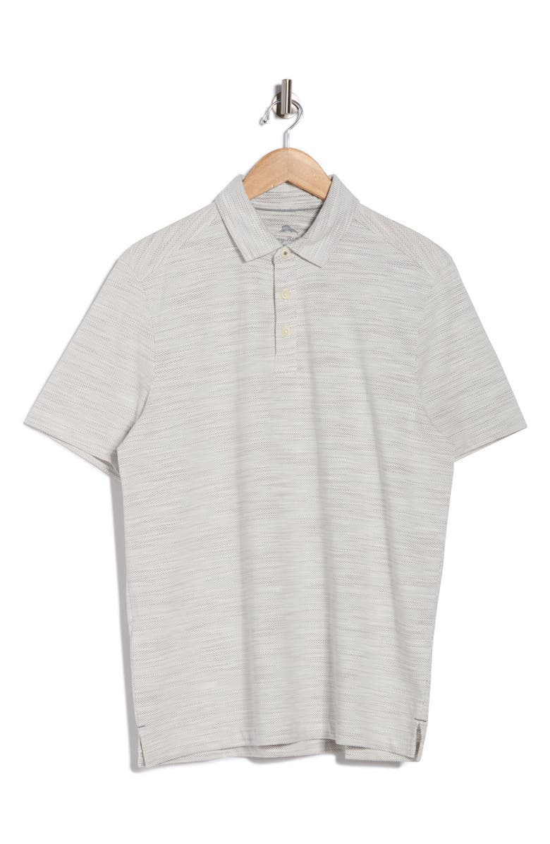 Tommy Bahama Ocean Sails Knit Polo, Main, color, Coal