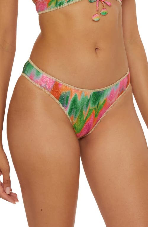 Becca Mirage Hipster Bikini Bottoms In Pink Multi