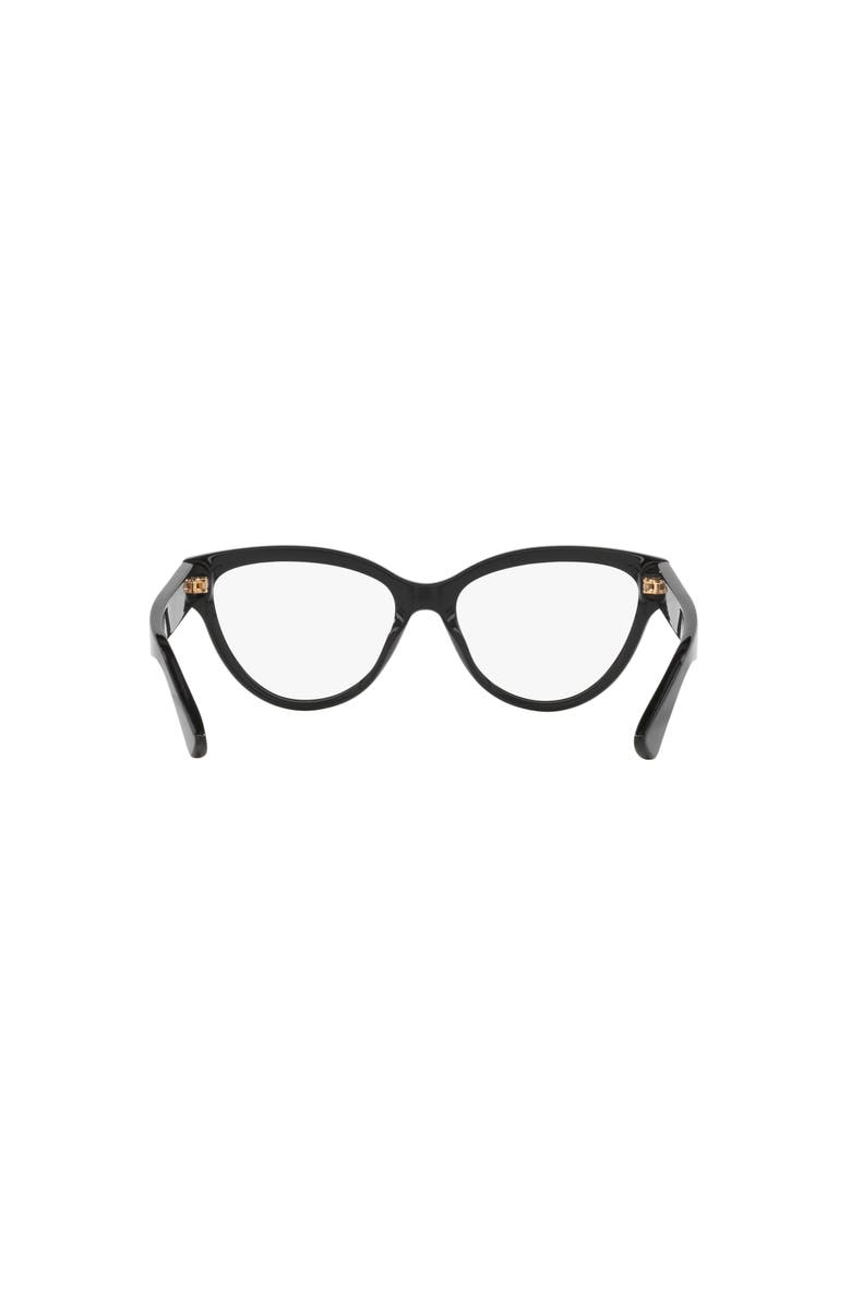 Gucci 55mm Round optical glasses, Alternate, color, Black