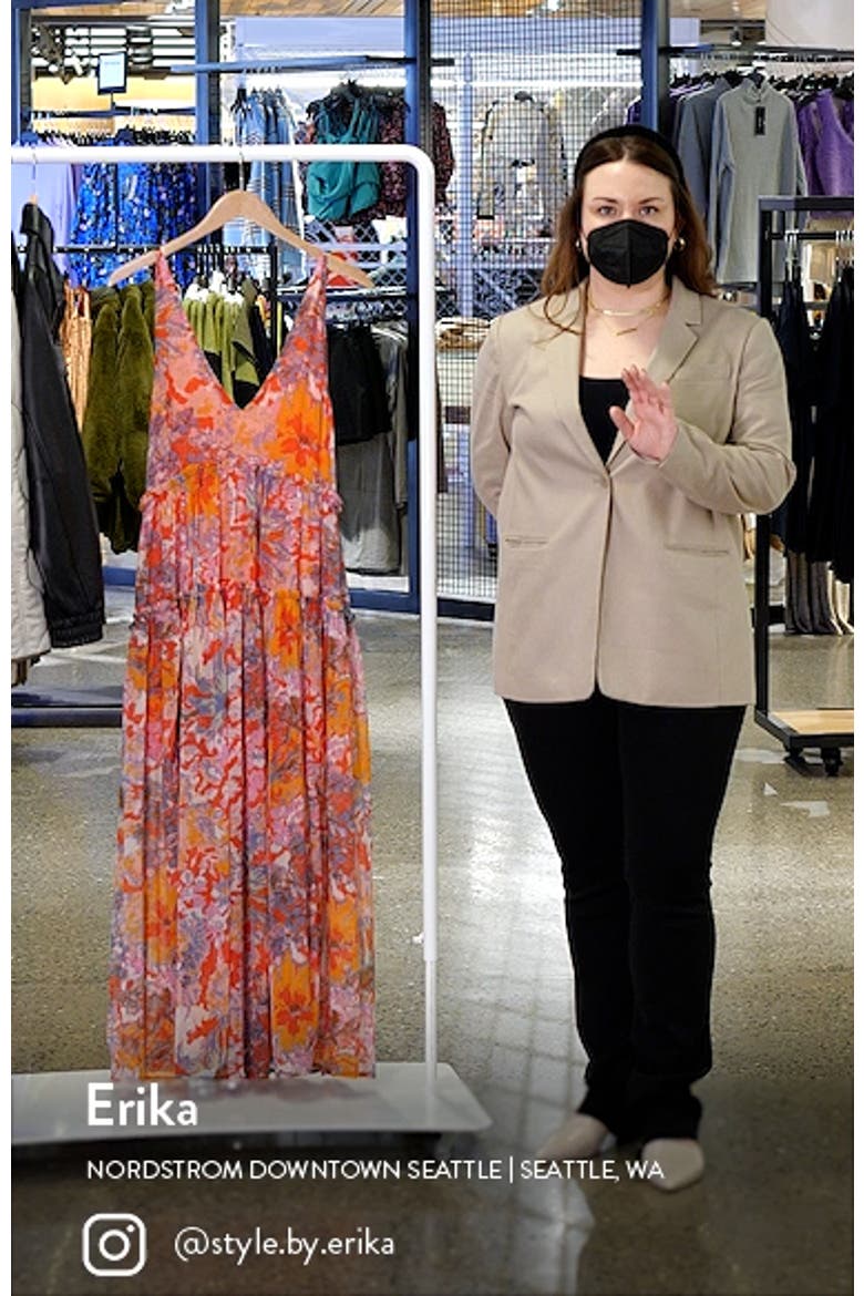 Julianna Floral Maxi Dress video