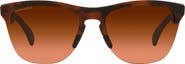 Oakley Frogskins Lite 63mm Gradient Oversized Round Sunglasses