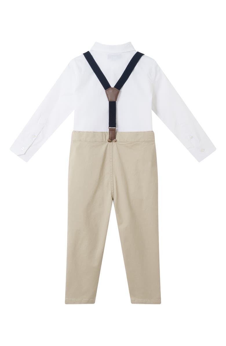 Andy & Evan Kids' 4-Piece Dapper Suspender & Bow Tie Outfit Set, Alternate, color, 