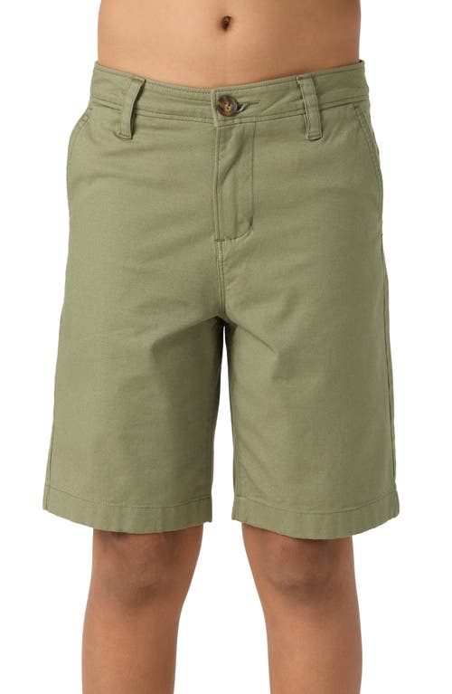 O'NEILL O'NEILL KIDS' JAY FLAT FRONT STRETCH BERMUDA SHORTS