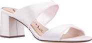 Nina Bassie Block Heel Slide Sandal