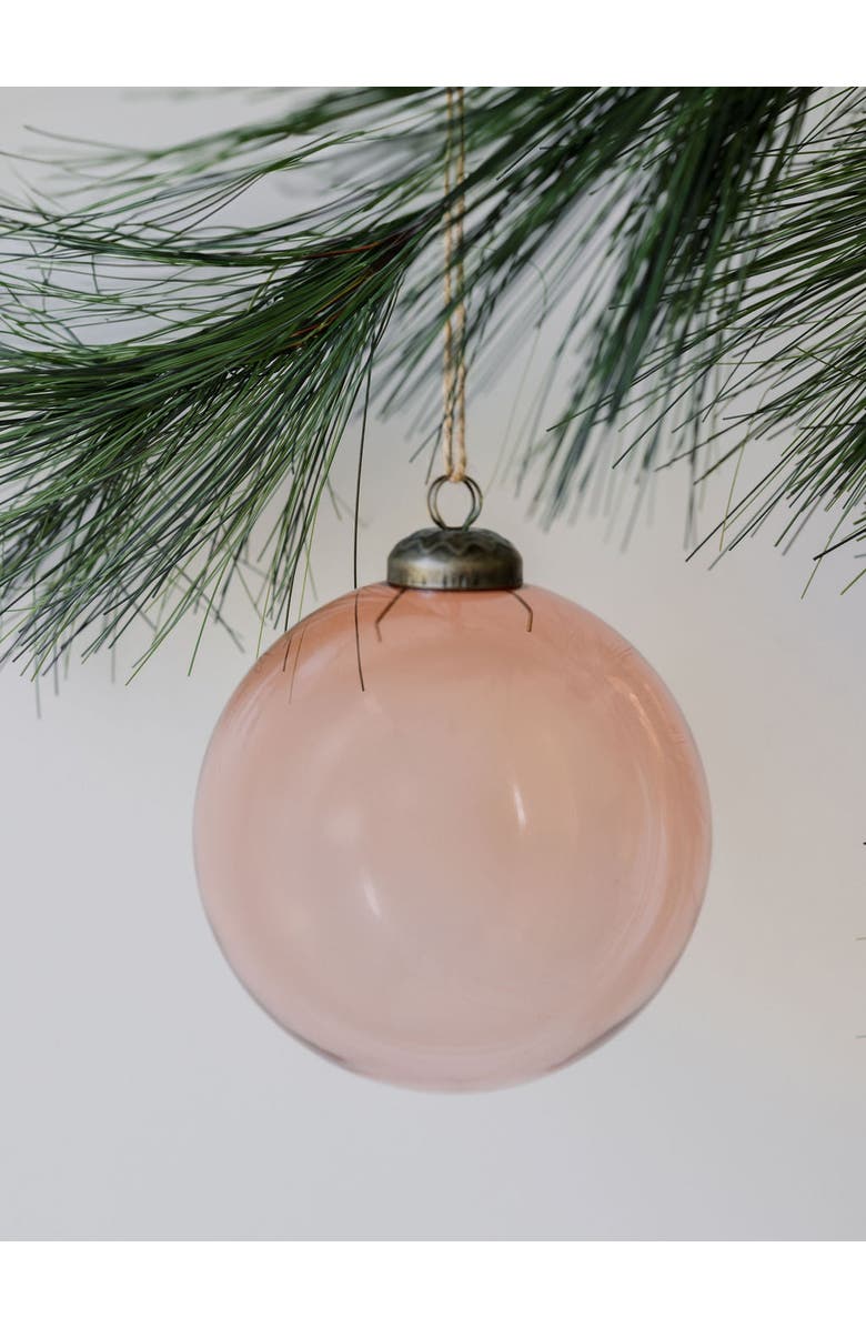 CG Hunter 4" Assorted Vintage Rose Glass Ornament, Alternate, color, 