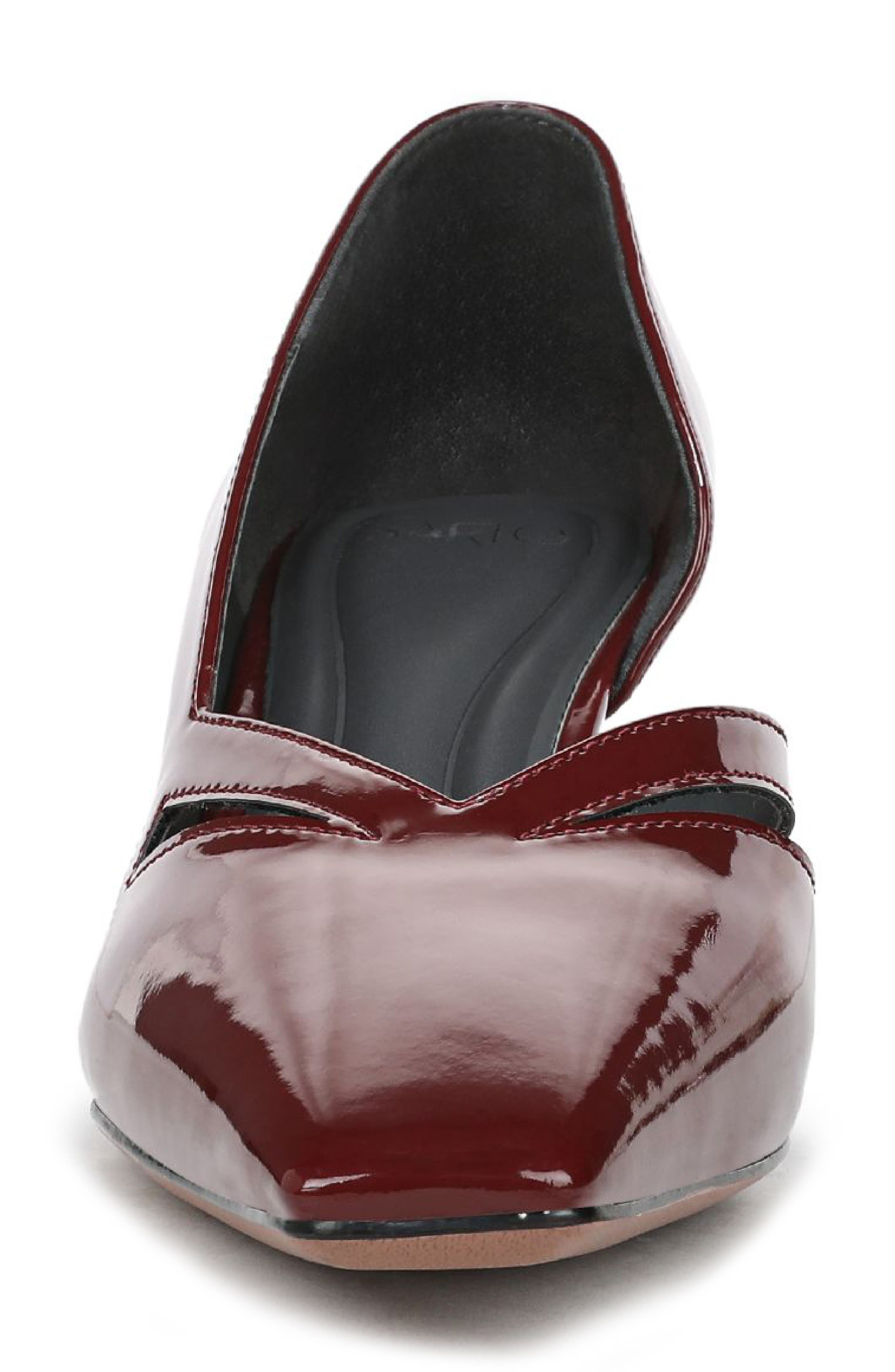 Roselyn Kitten Heel Pump, Alternate, color, OXBLOOD RED