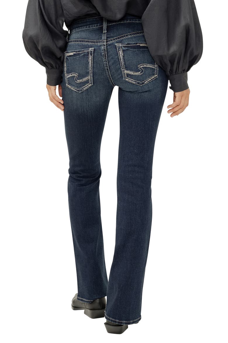 Britt Curvy Low Rise Bootcut Jeans, Alternate, color, OXFORD