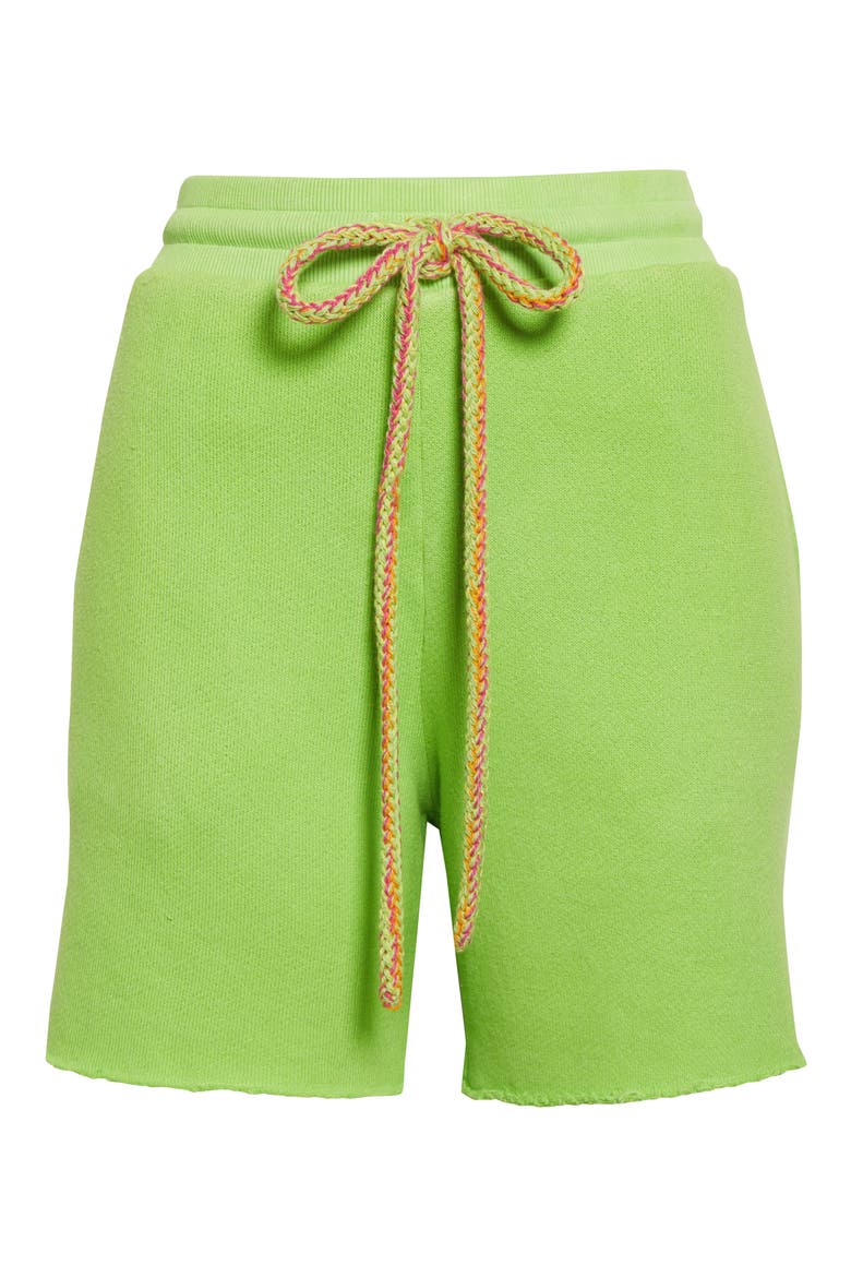 Overdye Cotton Blend Terry Shorts, Alternate, color, CATERPILLAR