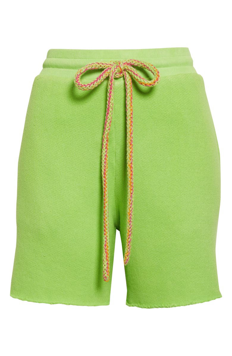 The Elder Statesman Overdye Cotton Blend Terry Shorts, Alternate, color,