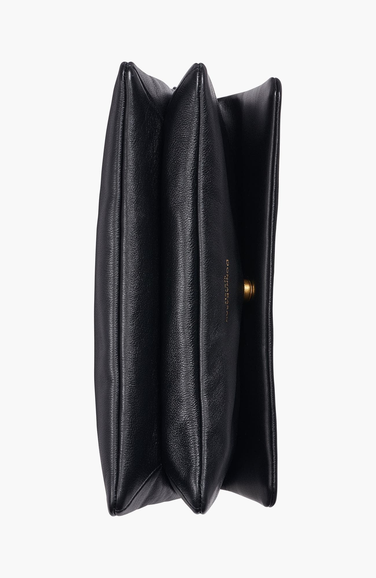 Velvet Flap Shoulder Bag, Alternate, color, Black/Gold