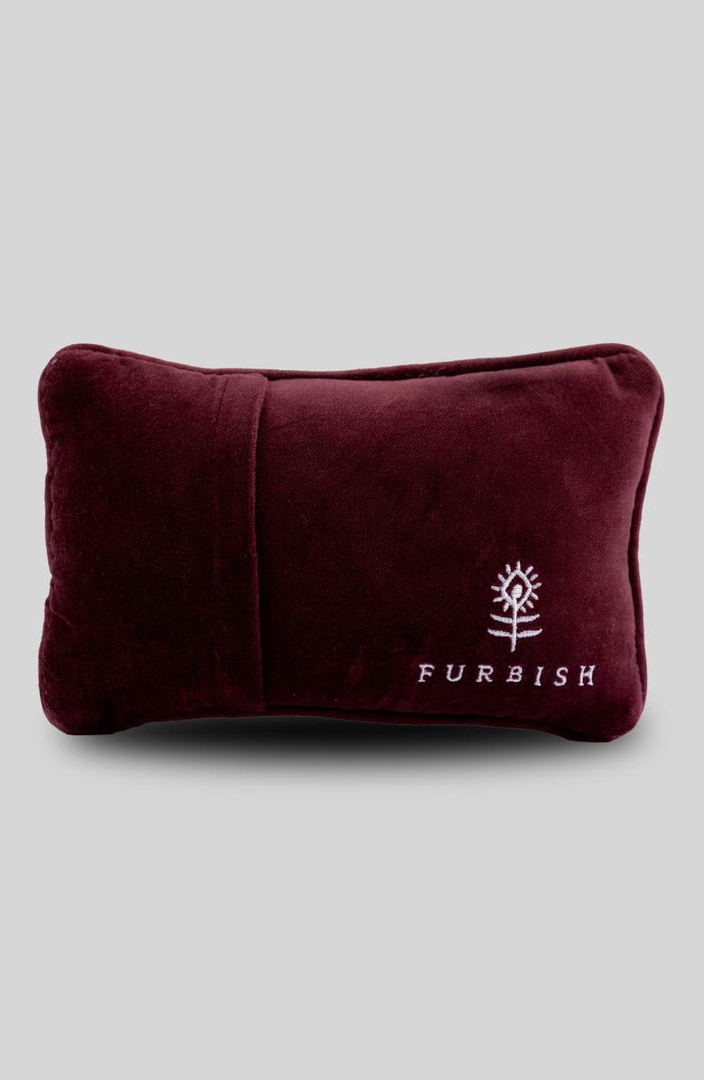 Fubish Firework Mini Needlepoint Pillow, Alternate, color, Firework Mini