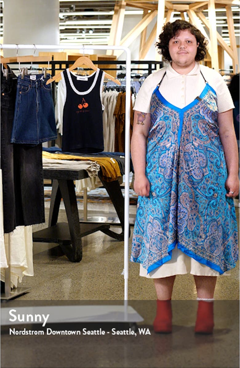 My Cherry Amour Lace Trim Tank Top, sales video thumbnail