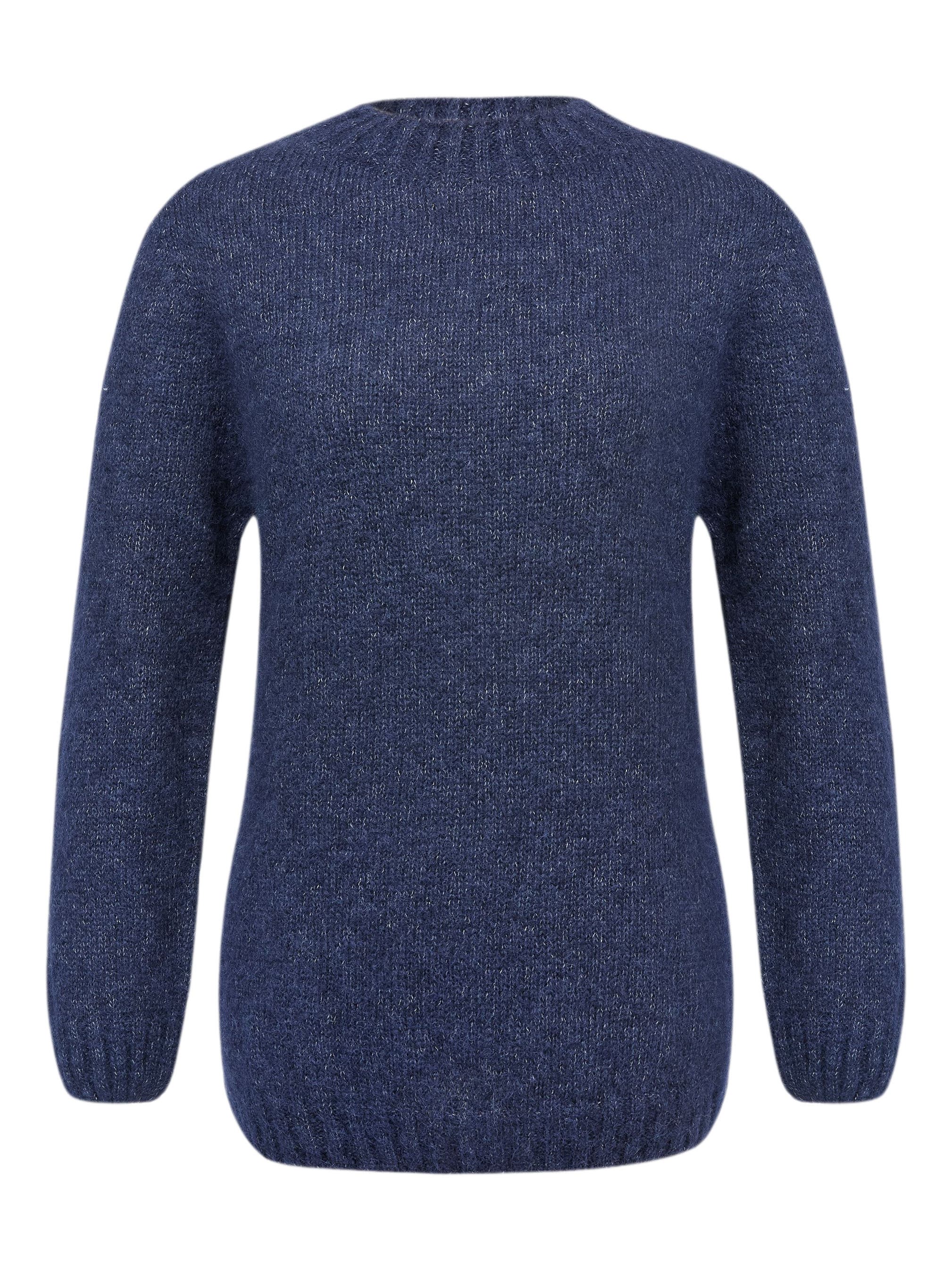 Alpaca Cotton Slouch Sweater - image 2