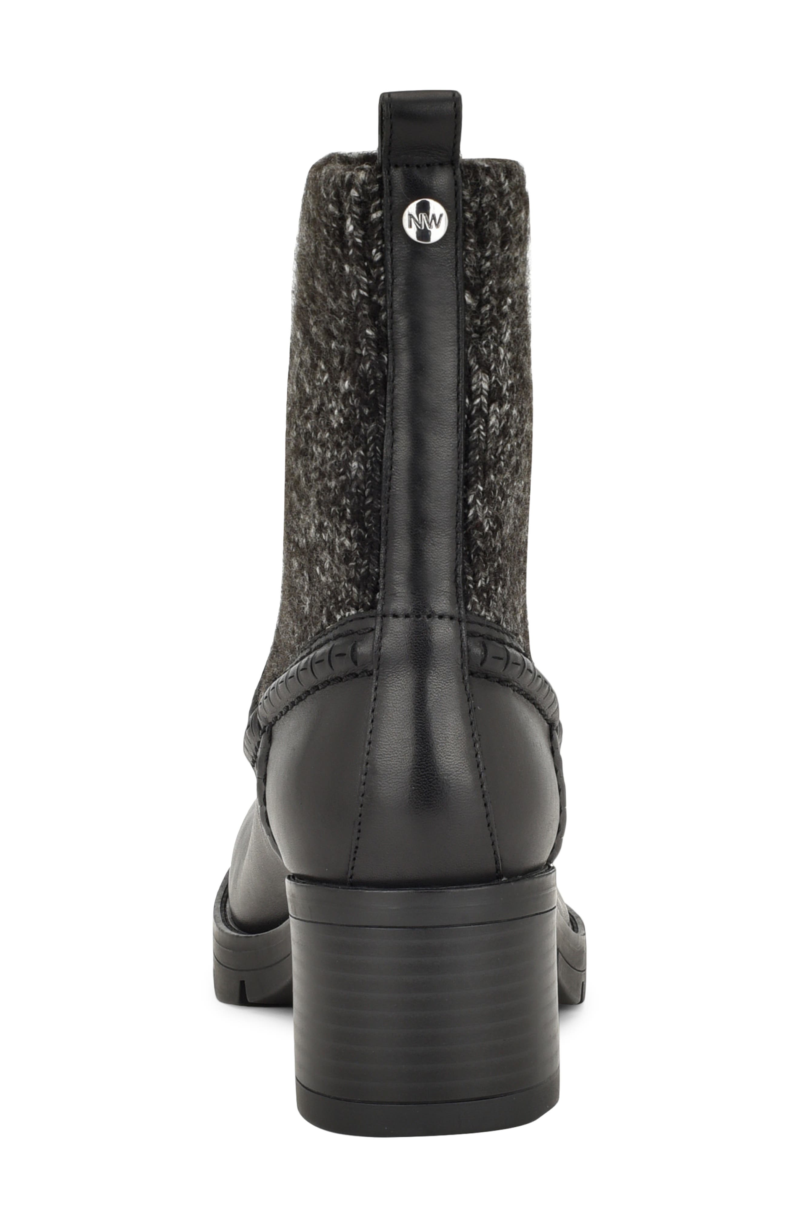 Nine West Popit Bootie, Alternate, color, Black