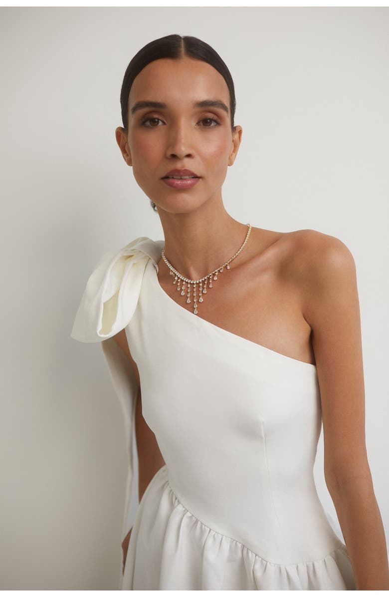 Nadri Willow CZ Drama Drops Collar Necklace, Alternate, color, 