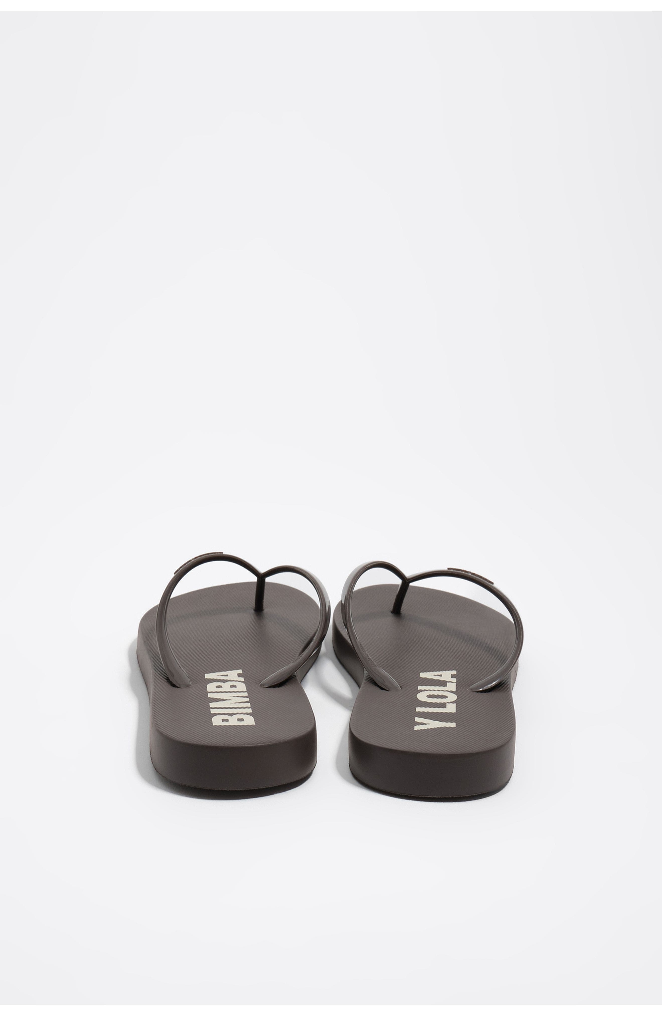 Bimba y Lola Flip-Flop, Alternate, color, Chocolate