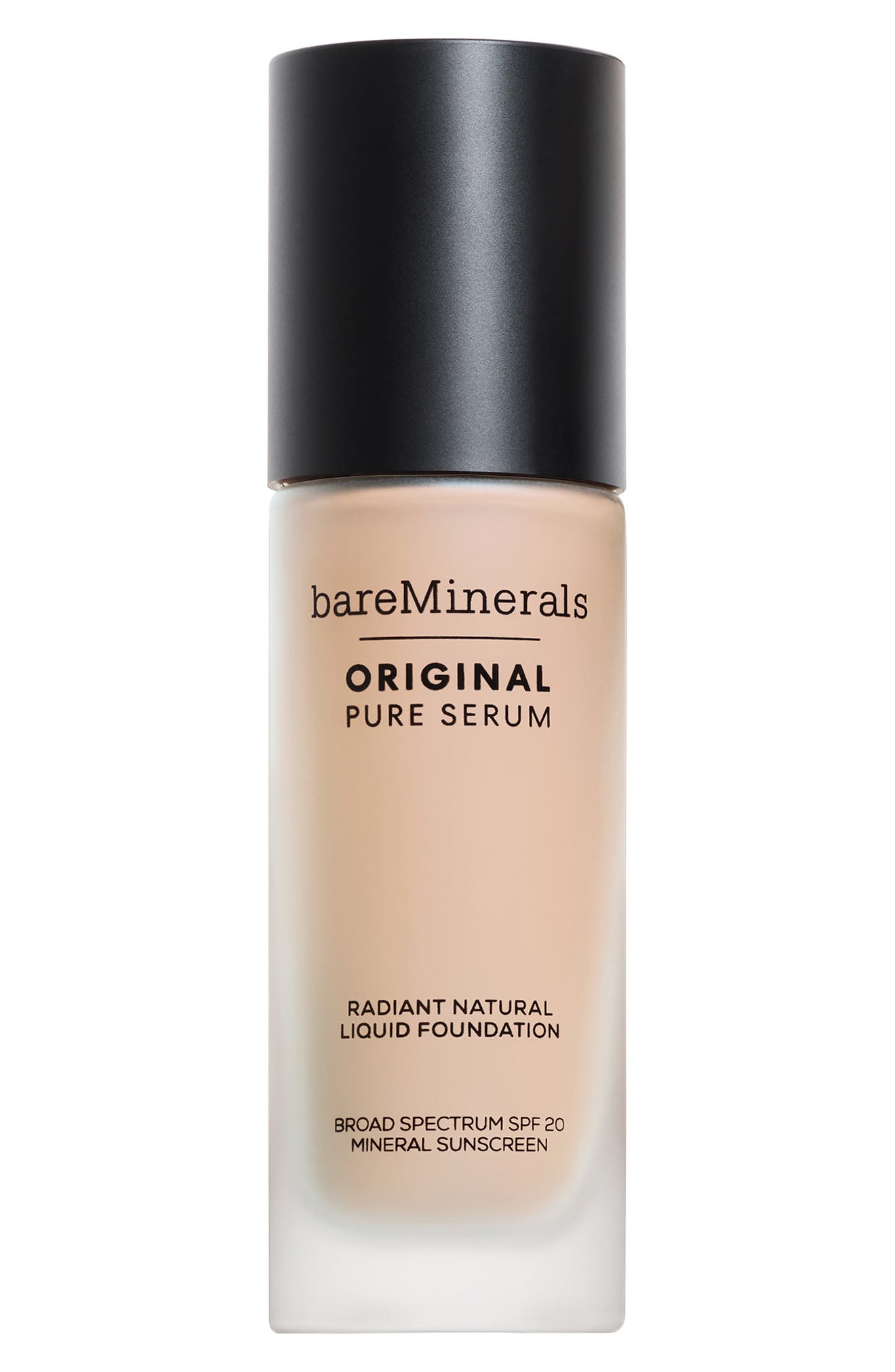 bareMinerals® Original Pure Serum Radiant Natural Liquid Foundation Mineral SPF 20 in Fair Cool 1 