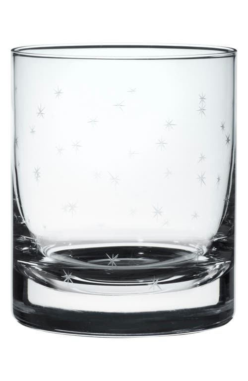 The Vintage List Set Of 2 Crystal Whiskey Glasses In Transparent