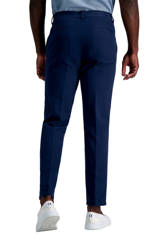 Kenneth Cole Mens Water Resistant Stretch Straight Leg Pants In Blue