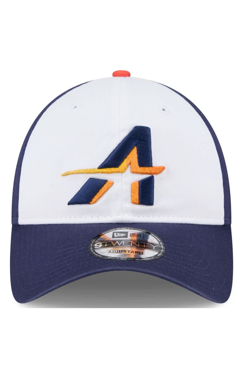 New Era Men's New Era White/Navy Houston Astros 2025 City Connect 9TWENTY Adjustable Hat, Alternate, color,