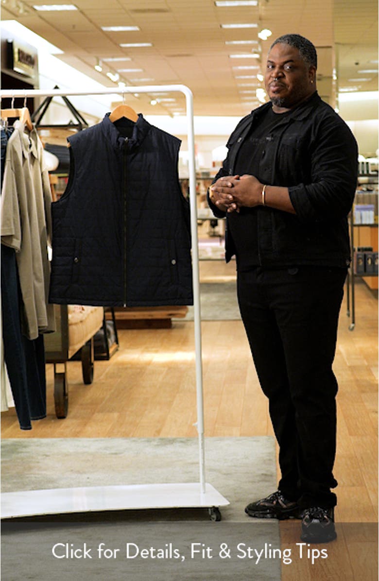 Box Quilted Vest, sales video thumbnail