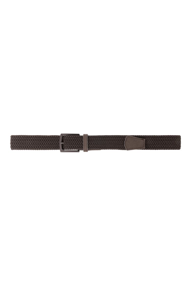 Bank's Closed 2.0 Woven Belt, Alternate, color, COFFEE
