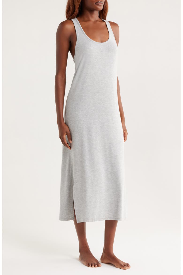 Cool Touch Tank Nightgown, Alternate, color, GREY HEATHER