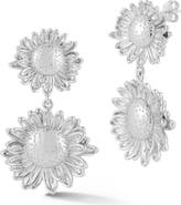 GLAZE JEWELRY Sunflower Drop Earrings