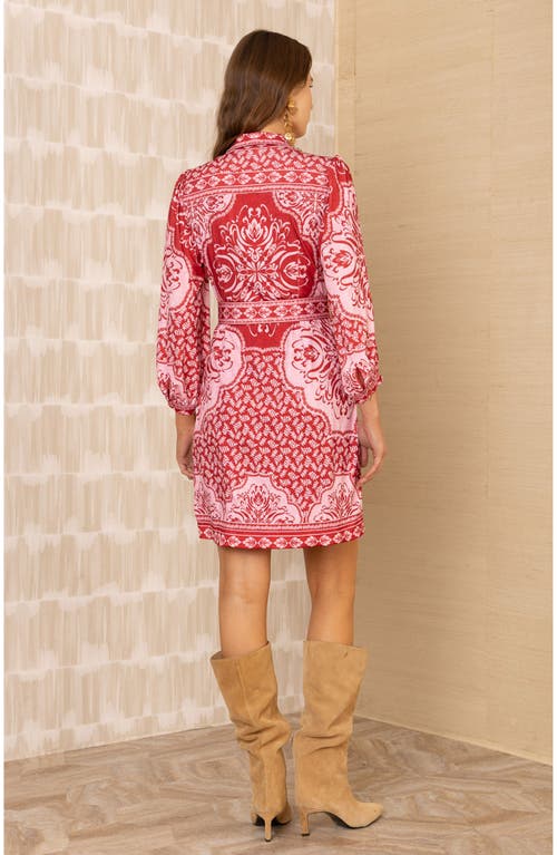 Hale Bob Khalani Jersey Dress In Red
