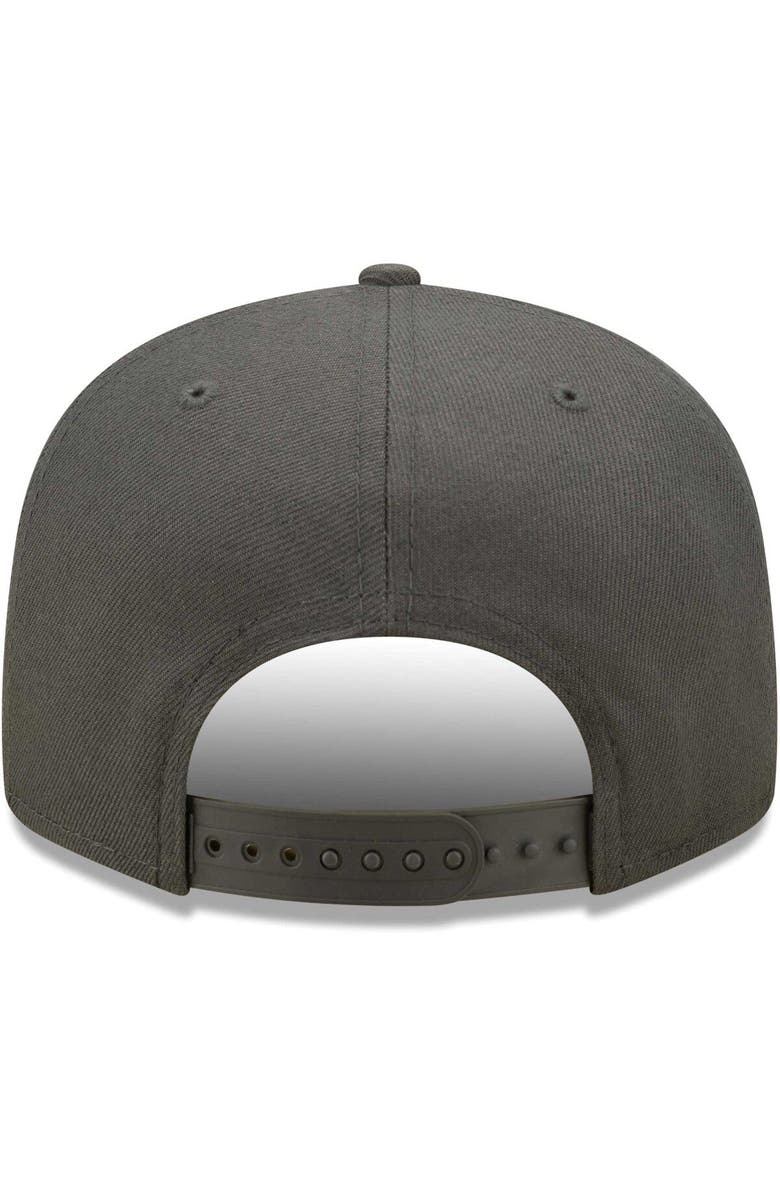 New Era Men's New Era Graphite Las Vegas Raiders Color Pack 9FIFTY Snapback Hat, Alternate, color, 