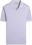 Bugatchi Pima Cotton Johnny Collar Polo