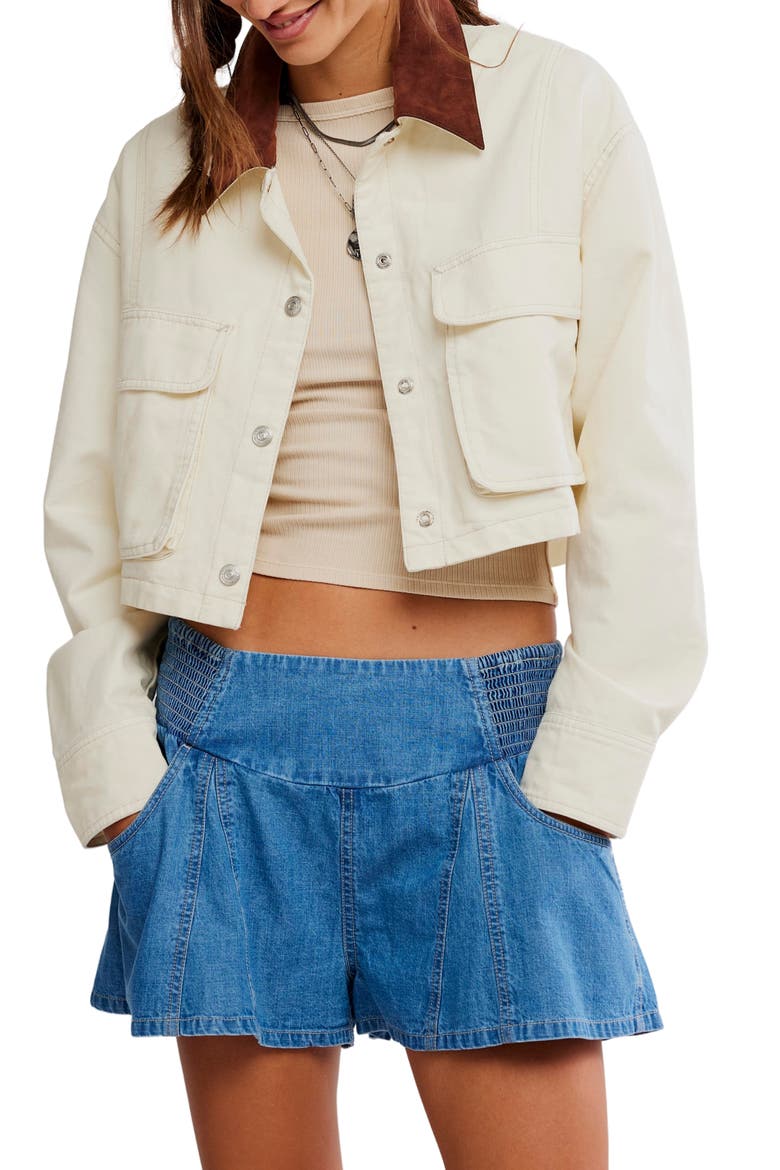 We the Free Martha Workwear Jacket, Main, color, TOFU