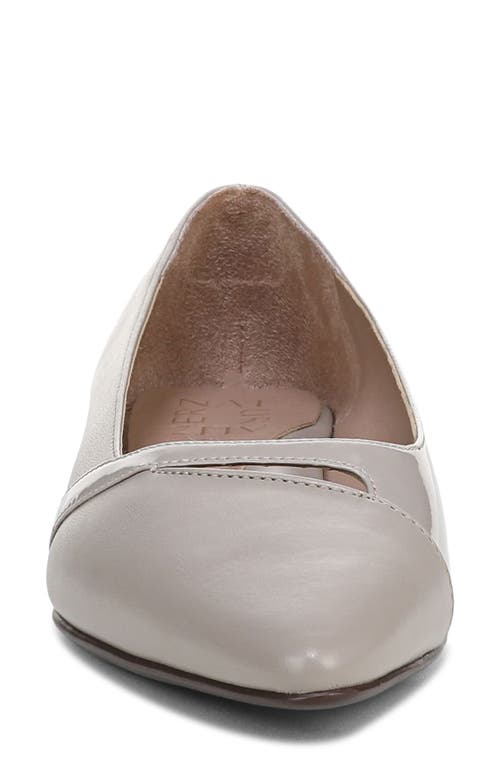 Naturalizer Bria Pointed Toe Flat In Neutral