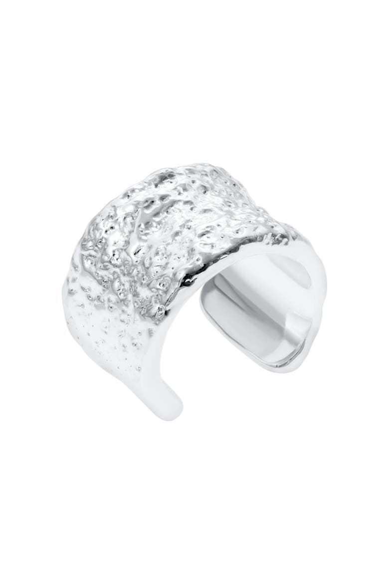 Hula Ear Cuff in 925 Sterling Silver, Main, color, Sterling Silver