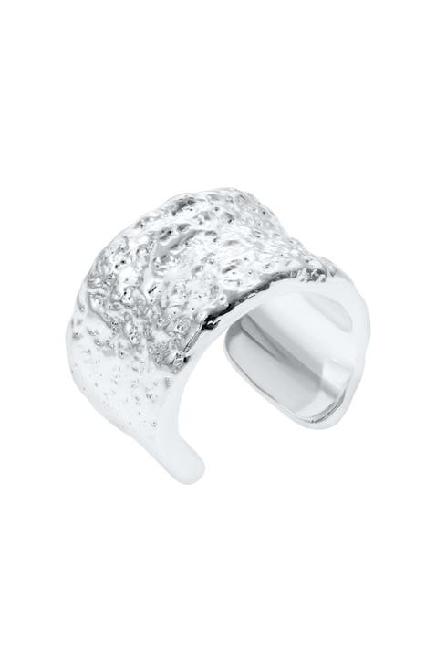 Hula Ear Cuff in 925 Sterling Silver