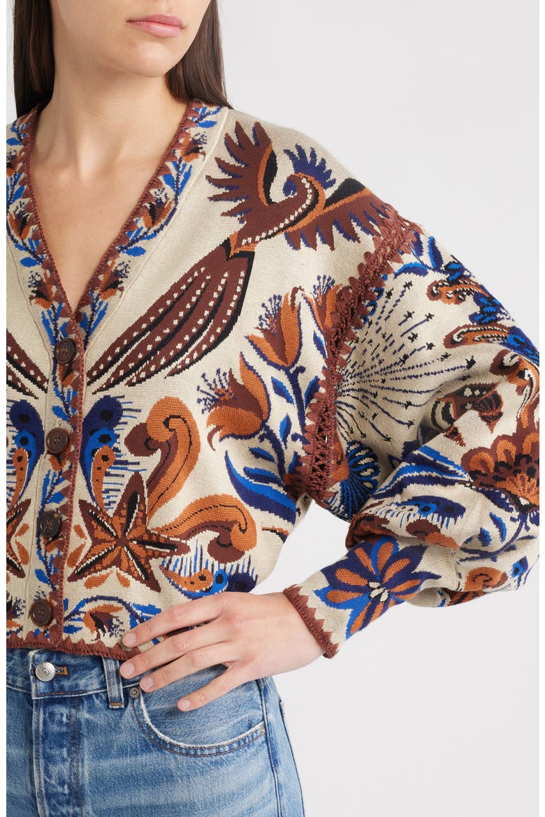 Nature Land Cardigan, Alternate, color, SAND