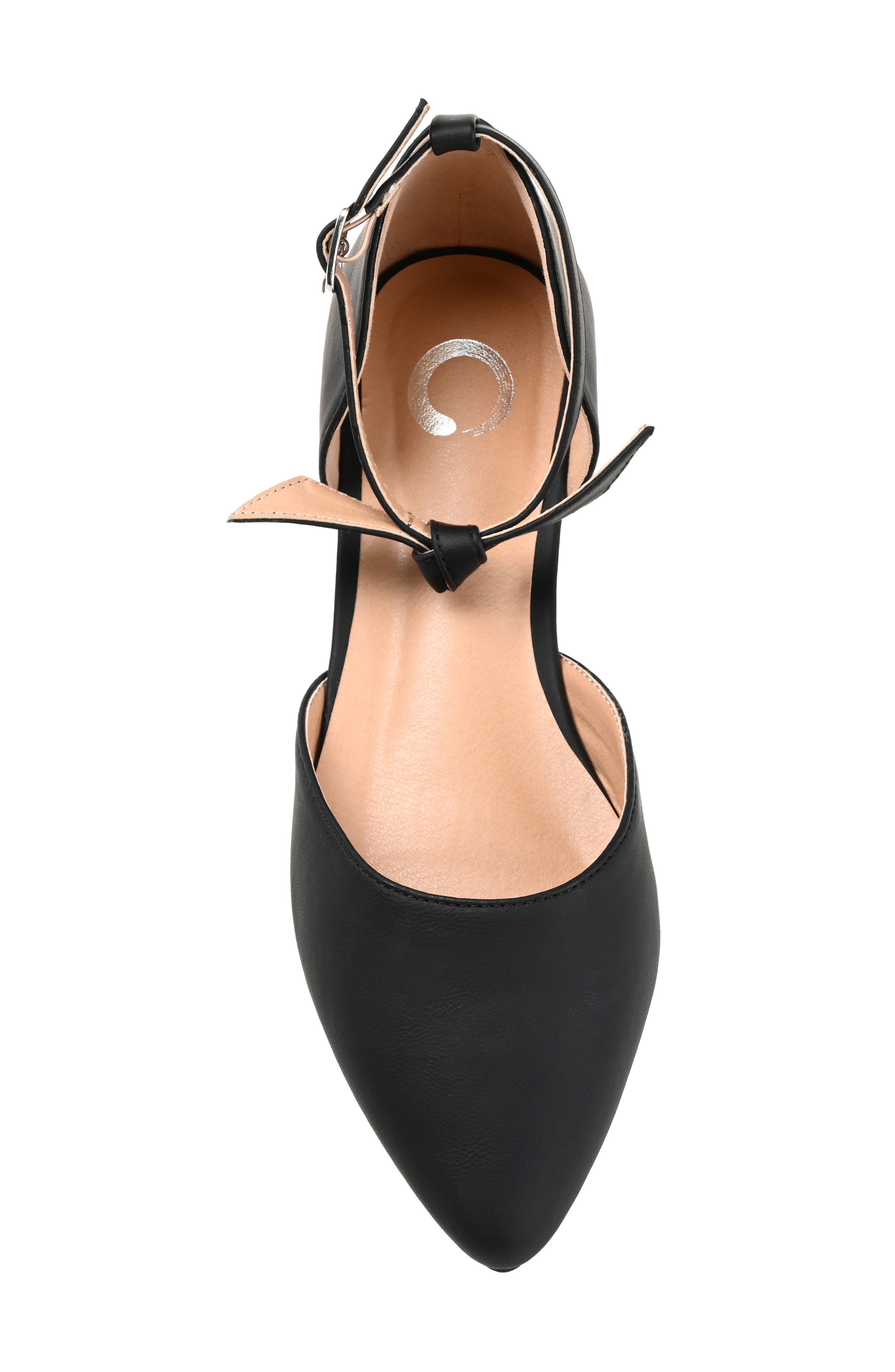 Journee Collection Vielo Pointed Toe Flat, Alternate, color, 