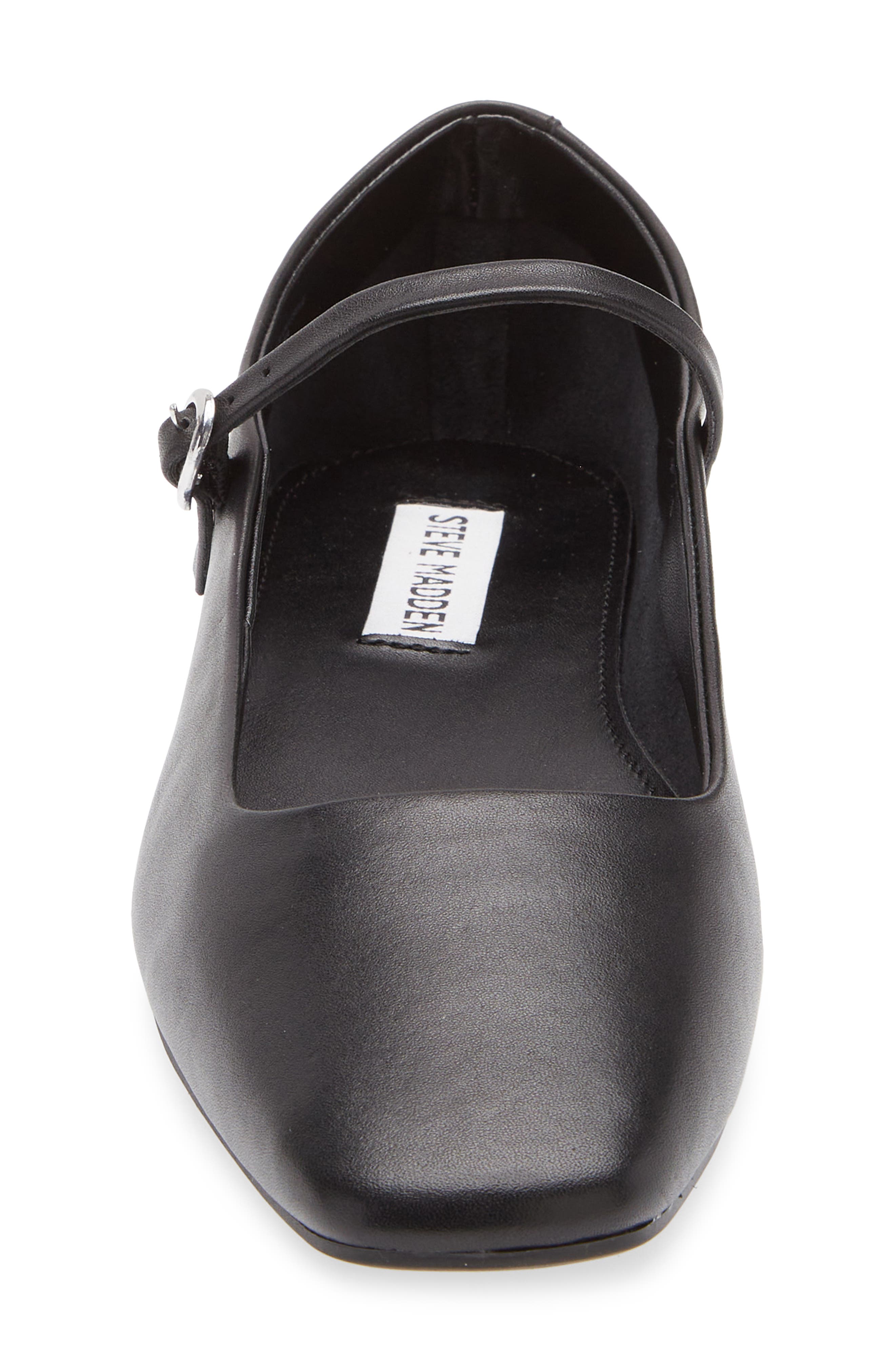 Steve Madden Marree Leather Mary Jane Flat, Alternate, color, 