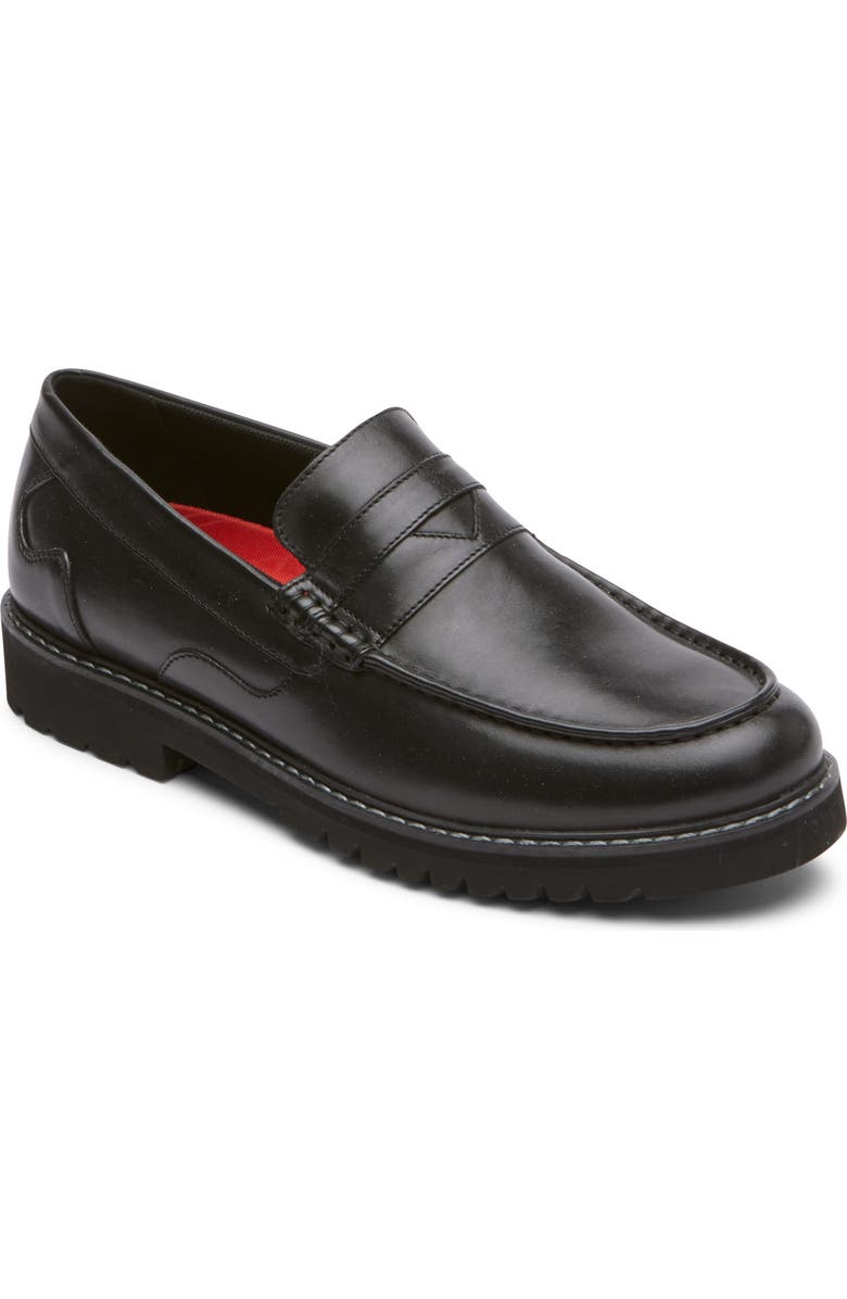 Rockport Maverick Penny Loafer, Main, color, Black