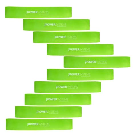 9" Mini Versa-Loop Bands 10-Pack, Portable Light Resistance Bands (7-27 lbs)