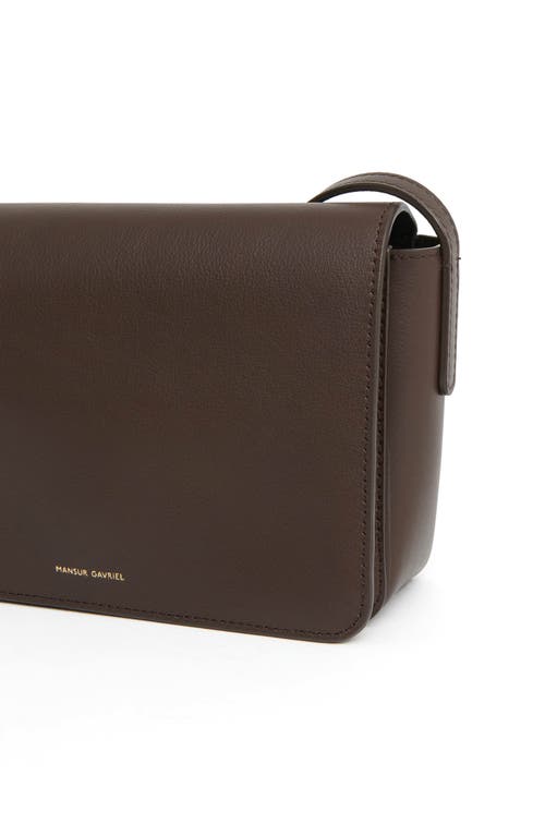 Mansur Gavriel Clio Leather Shoulder Bag