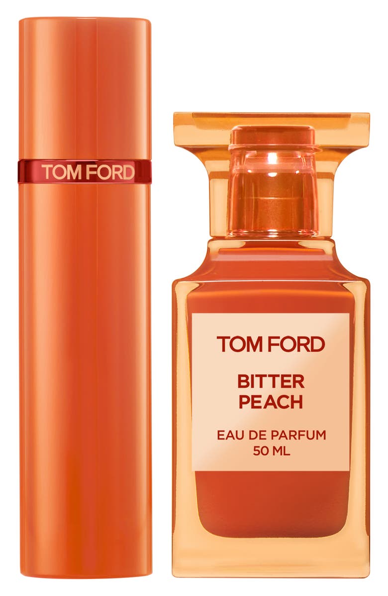 TOM FORD Private Blend Bitter Peach Eau de Parfum Set with Atomizer, Alternate, color,