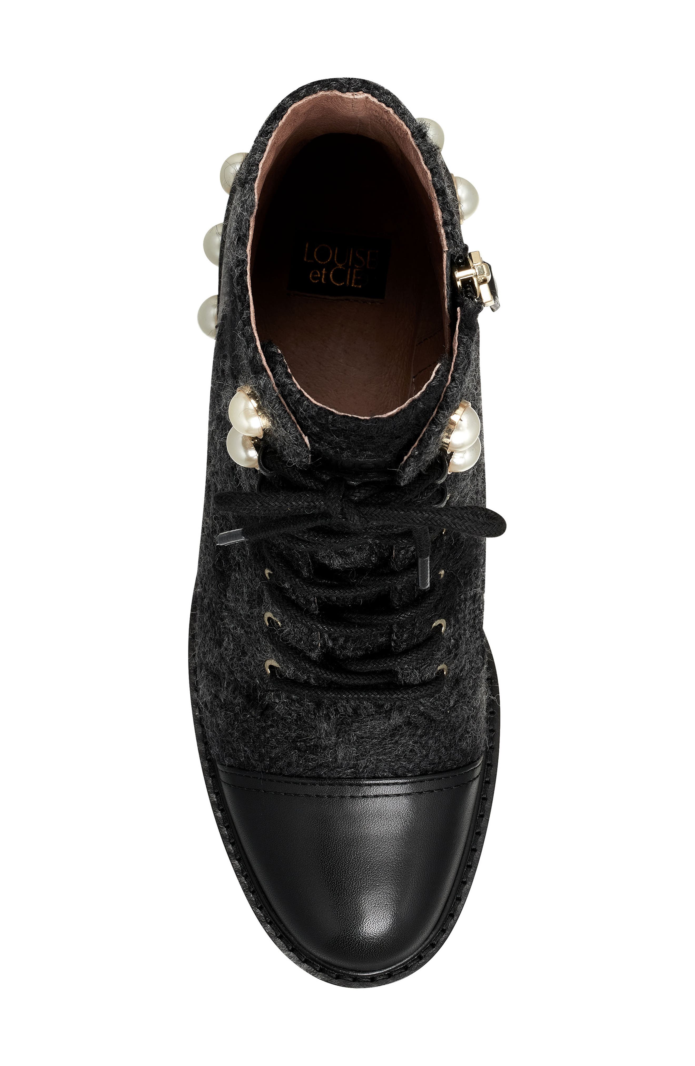 Vesna Lace-Up Bootie, Alternate, color, BLACK MULTI/