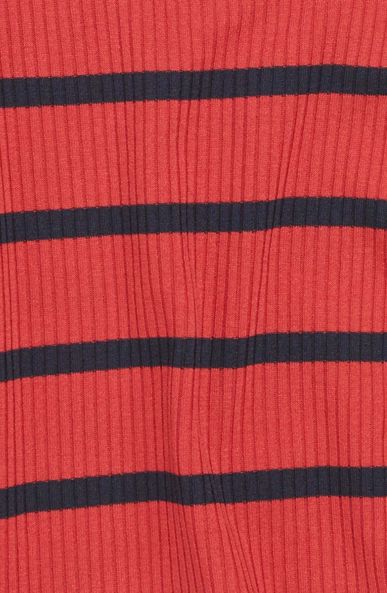 Maddie Stripe Cold Shoulder Top, Alternate, color, 