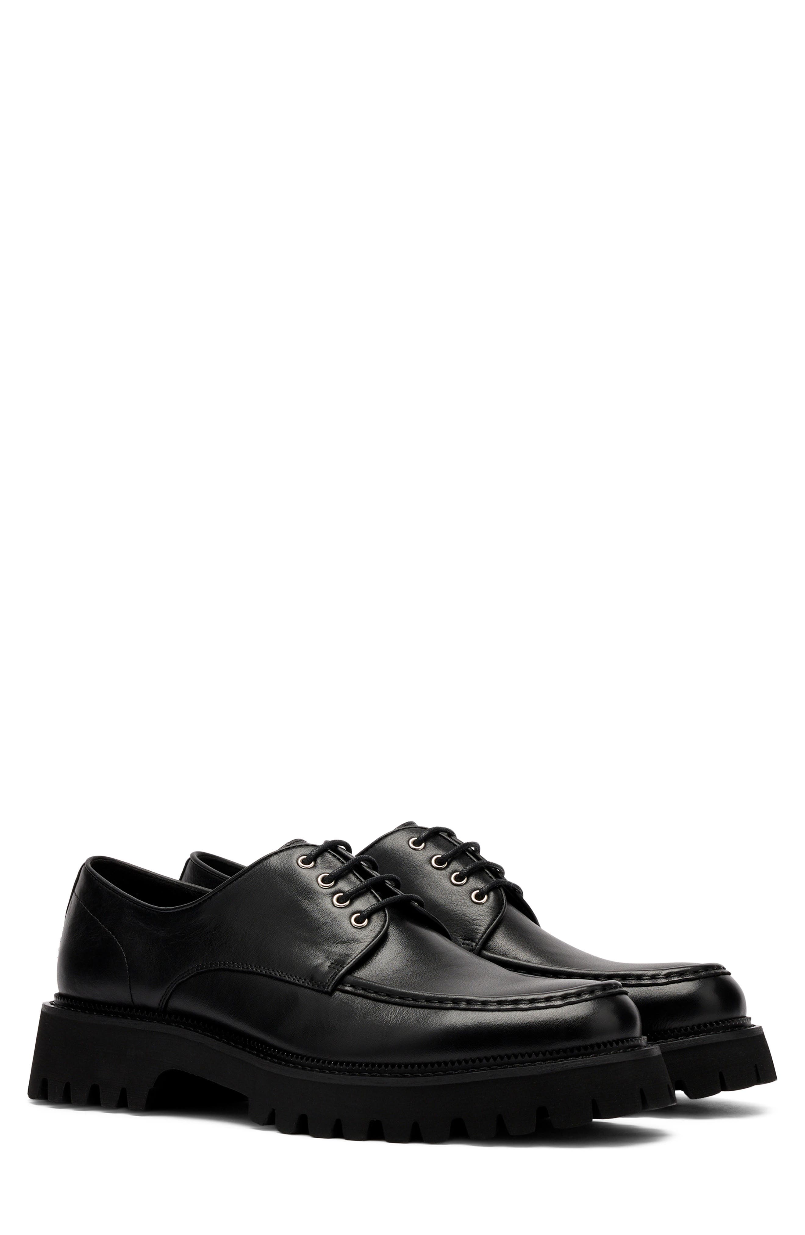 MARC NOLAN Luca Lug Sole Derby, Main, color, Black