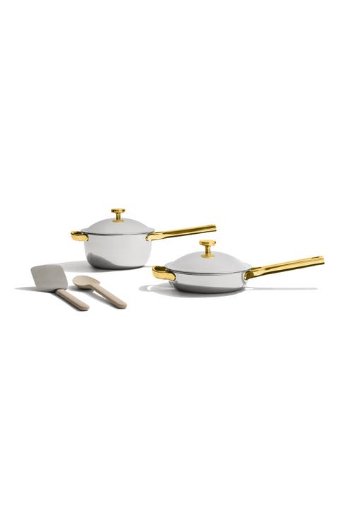 Mini Titanium Pro Pot & Pan Cookware Duo