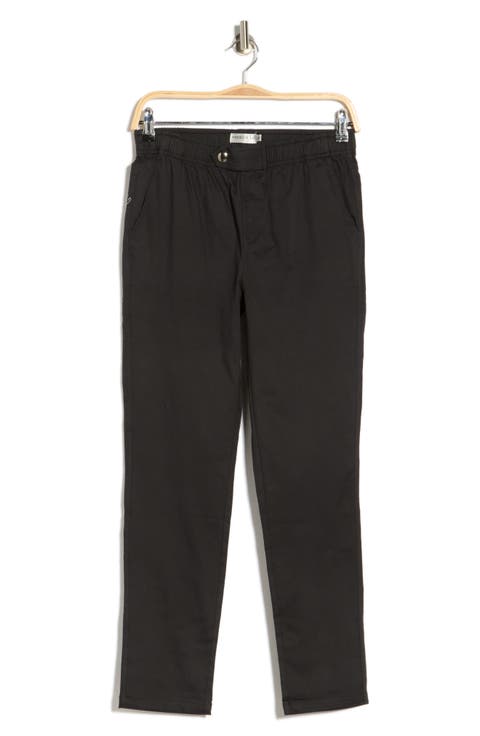 Side Button Capri Pants